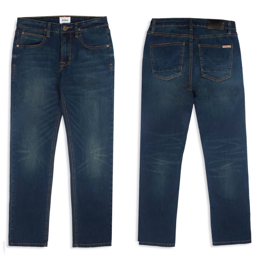 HUDSON Jagger Jeans Kids Straight Leg Dark Rinse EUC